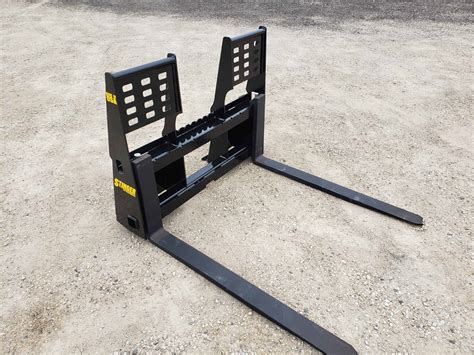 42 skid steer pallet forks|used skid steer attachments for sale near me.